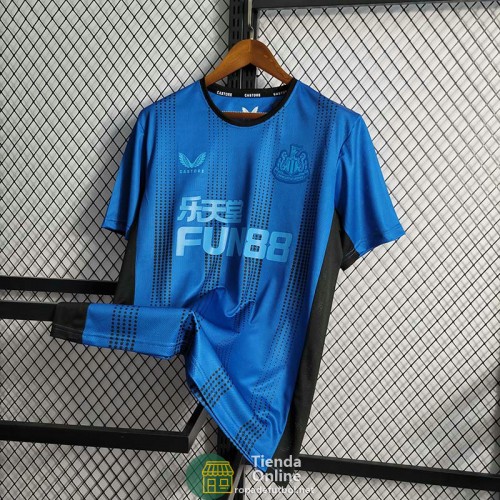 Camiseta Newcastle United Azul 2022/2023 Camiseta Newcastle United Azul 2022/2023