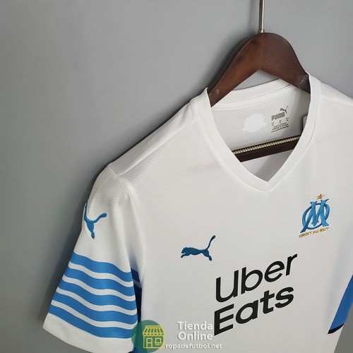Camiseta Olympique Marseille Primera Equipación 2021/2022 Camiseta Olympique Marseille Primera Equipación 2021/2022