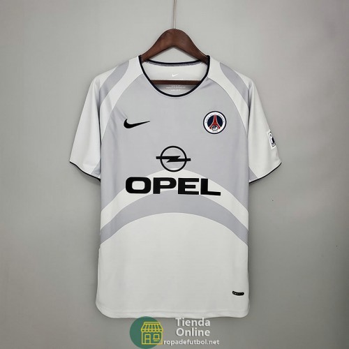 Camiseta PSG Retro Segunda Equipación 2001/2002 Camiseta PSG Retro Segunda Equipación 2001/2002