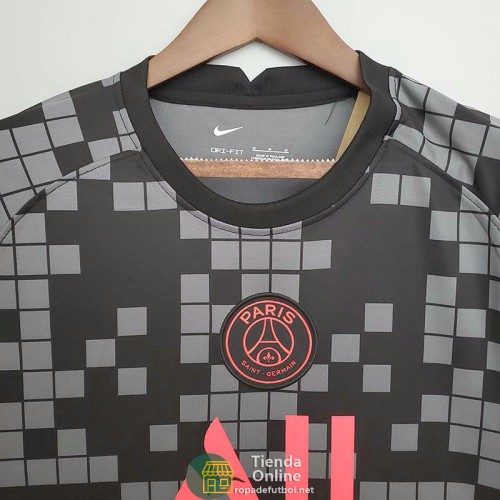 Camiseta PSG Training Negro Gray IV 2021/2022 Camiseta PSG Training Negro Gray IV 2021/2022