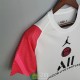 Camiseta PSG x JORDAN Training Blanco Rosado 2021/2022 Camiseta PSG x JORDAN Training Blanco Rosado 2021/2022