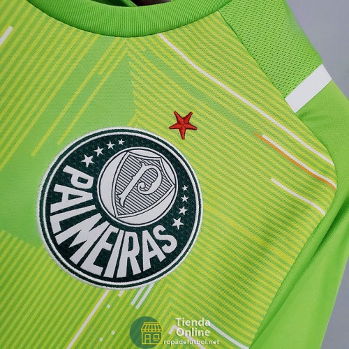 Camiseta Palmeiras Portero Verde 2021/2022 Camiseta Palmeiras Portero Verde 2021/2022