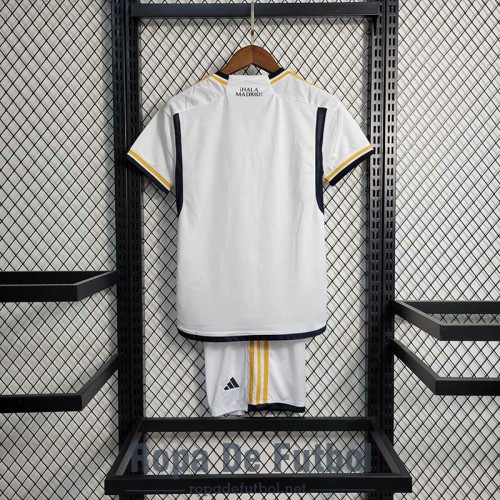 Camiseta Real Madrid Ninos Primera Equipacion 2023/2024 Camiseta Real Madrid Ninos Primera Equipacion 2023/2024