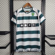 Camiseta Sporting Lisbon Retro Primera Equipación 2001 2003