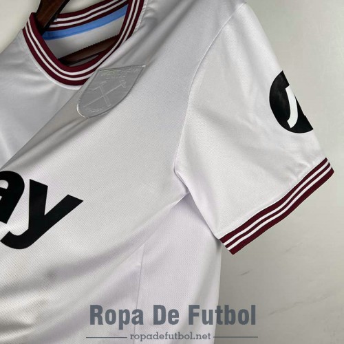 Camiseta West Ham United Segunda Equipacion 2023/2024 Camiseta West Ham United Segunda Equipacion 2023/2024