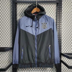 Corinthians Chaqueta Rompevientos Negro I 2023/2024
