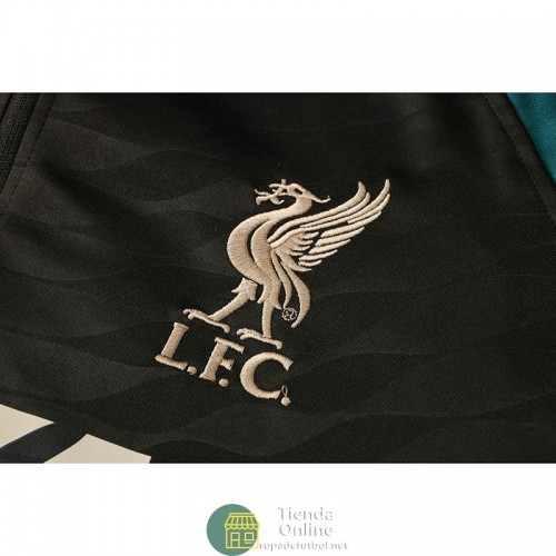 Liverpool Sudadera De Entrenamiento Negro GB + Pantalon Negro 2021/2022 Liverpool Sudadera De Entrenamiento Negro GB + Pantalon Negro 2021/2022