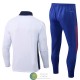 Olympique Lyonnais Sudadera De Entrenamiento Blanco + Pantalon Azul 2021/2022 Olympique Lyonnais Sudadera De Entrenamiento Blanco + Pantalon Azul 2021/2022