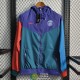 PSG Chaqueta Rompevientos Verde I 2022/2023 PSG Chaqueta Rompevientos Verde I 2022/2023