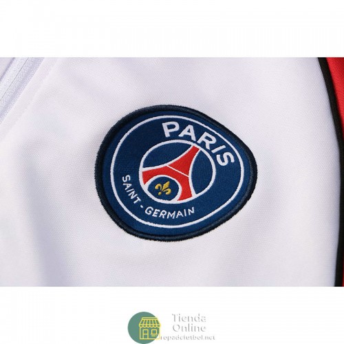 PSG x Jordan Chaqueta Blanco Armada + Pantalon Armada 2021/2022 PSG x Jordan Chaqueta Blanco Armada + Pantalon Armada 2021/2022