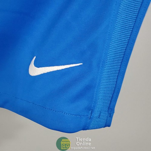 Pantalon Corto Barcelona Primera Equipación Rojo Azul 2021/2022 Pantalon Corto Barcelona Primera Equipación Rojo Azul 2021/2022