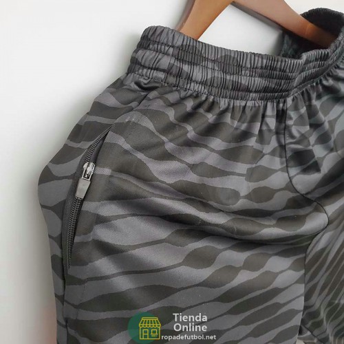 Pantalon Corto Chelsea Training Negro Gris VI 2021/2022 Pantalon Corto Chelsea Training Negro Gris VI 2021/2022