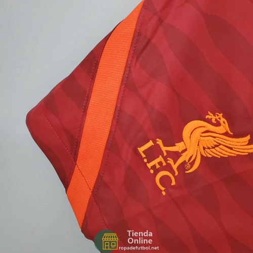 Pantalon Corto Liverpool Training Rojo 2021/2022 Pantalon Corto Liverpool Training Rojo 2021/2022