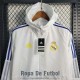 Real Madrid Chaqueta Rompevientos Blanco I 2023/2024 Real Madrid Chaqueta Rompevientos Blanco I 2023/2024